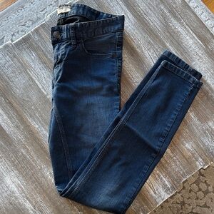 Free People Dark Blue Skinny Jeans